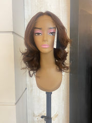 Chestnut glueless wig
