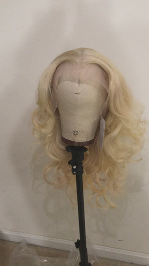22” hd lacefront wig